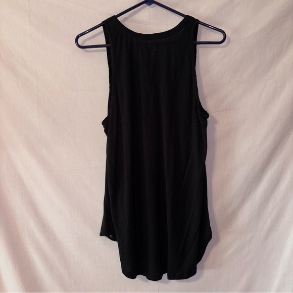 Mossimo Supply Co. Black Button-Down Tank Top - Picture 5 of 9